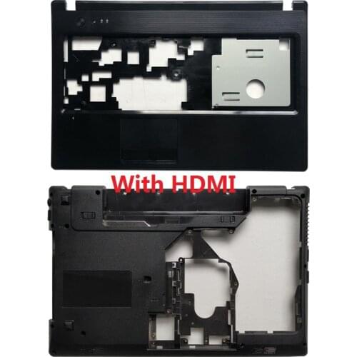 NEW FOR Lenovo G570 G575 Bottom Case Cover/Palmrest cover Upper Case with "HDMI" Combo
