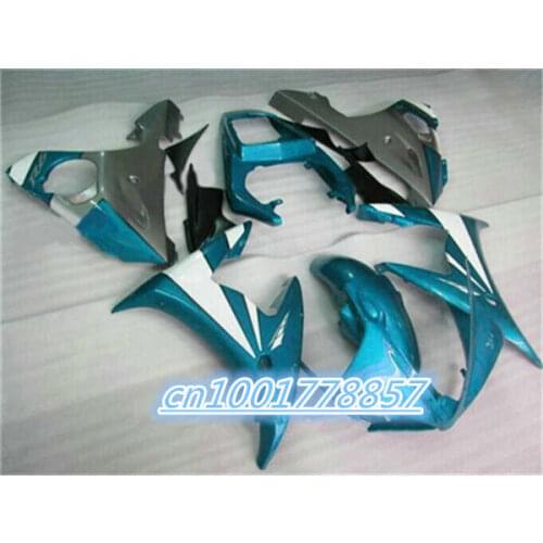 Blue black not grey+Body For YZFR6 03 04 05 YZF-R6 03-05 YZF-600 red yellow YZF600 YZF R6 YZF 600 2003 2004 2005 Fairing Kit