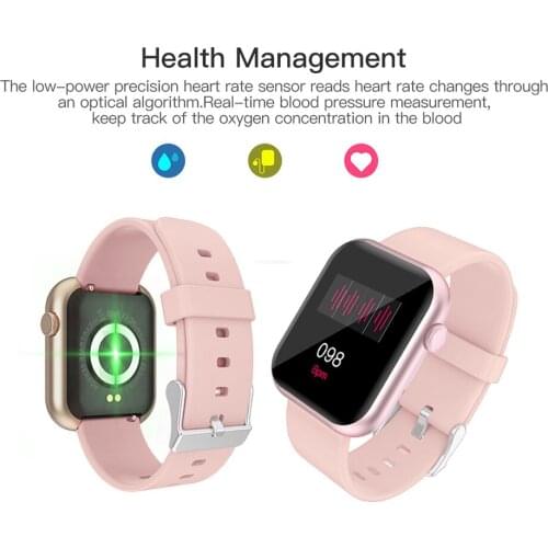 2021 NEW Smart Watch P9 Full Smartwatch Built-in game IP67 waterproof Heart Rate Sleep Monitor For Smart iOS Android Phone Watch