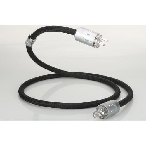 VIBORG MTR-1501 Power Cable 16pcs Multplex Copper Audiophile AC Power Cord with Rhodium Plated US Standard VM512R+VF512R Plug