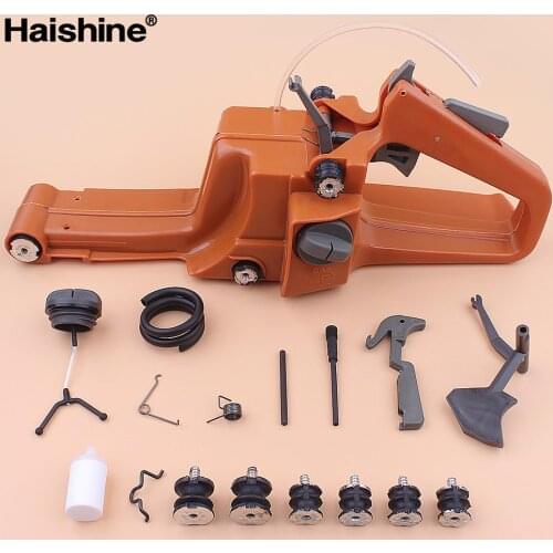 Fuel Tank Rear Handle Assembly For Husqvarna 268 272 Fuel Filter Line Cap AV Buffer Throttle Trigger Lock Spring Set