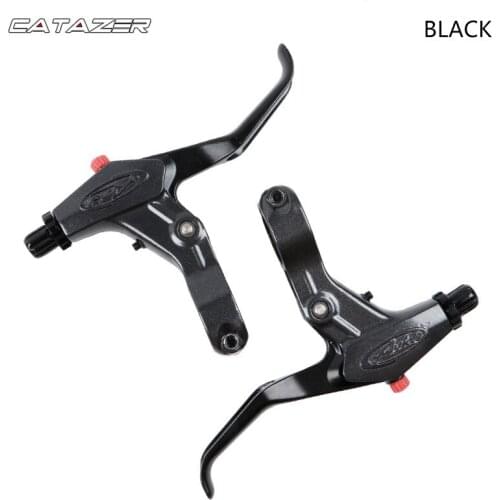1pair Disc Brake Lever Mountain Bike Aluminum Alloy V-brake Lever Handlebar System Bike Parts Cycling Handle Brake Component