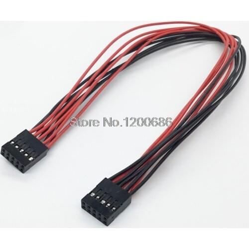 20CM 22AWG 952-2033-ND M20-1070500 M20 Series 2.54mm Female Socket 10 Position Rectangular Housing Connector Wire Harness