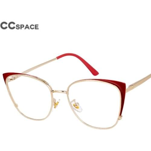 51112 Womens Cat Eye Anti-Blue Light Glasses Frame Luxury Optical Fashion Computer Eyeglasses
