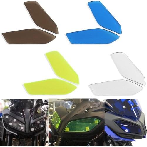 Motorcycle Acrylic Front Headlight Lens Protection for 2017 2018 2019 Yamaha MT FZ 09 MT09 FZ09 MT-09 FZ-08 Screen Lens Cover