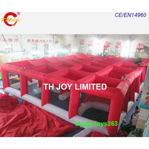Fast shipping 12x6x2mH inflatable maze arena / big inflatable maze pluzze game / outdoor Inflatable maze laser tag sport game
