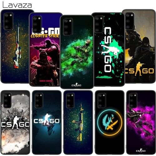 WEBBEDEPP Counter Strike CS GO Soft Case for Samsung Galaxy Note 20 Ultra A01 EU A11 A21 A21S A41 M11 M30S M21 M31 M31S Cover
