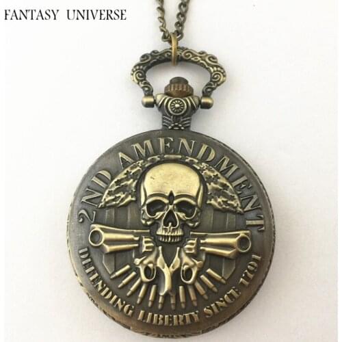 FANTASY UNIVERSE Free shipping 20pcs a lot pocket watch Necklace HRAAAA99
