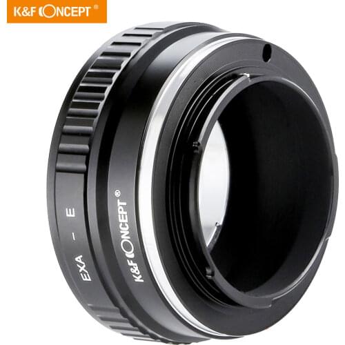 K&F CONCEPT EXA-NEX Lens Mount Adapter Ring For EXAKTA Lens Mount to Sony E Mount Camera body