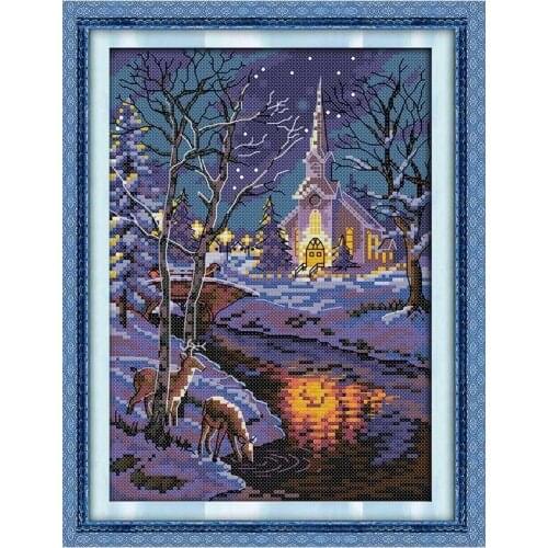 21-Dim 0873 Counted Cross Stitch 11CT 14CT 18CT DIY Cross Stitch Kits Embroidery Needlework Sets