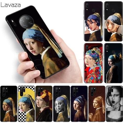 Lavaza Girl With A Pearl Earring Vermeer Soft Silicone Case for Honor Note 6A 7A 7X 8A 8X 8C 9 9X 10 20 20S 9A 10X Y6P Pro Lite
