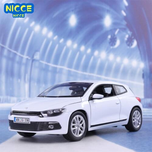 Welly 1:24 Volkswagen VW Scirocco alloy car model Diecasts & Toy Vehicles Collect gifts Non-remote control type transport toy