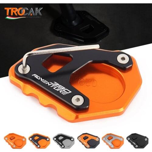 Motorbike For ktm 390 ADV Adventure 2020 2021 Motorcycle CNC Side Stand Enlarge Extension Kickstand 390 Adventure Accessories