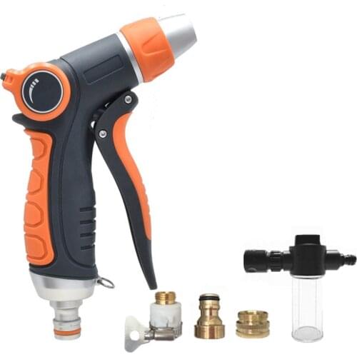 New Variable Flow Controls Water Gun Garden Watering Hose Nozzle High-pressure Car Wash Foam Sprinkler Spray Gun Cleaning Tools