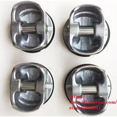 Engine piston with piston ring and pin for SAIC ROEWE350 550 750 MG5 MG6 MG7 1.8/1.8T 1.3 1.5 1.4