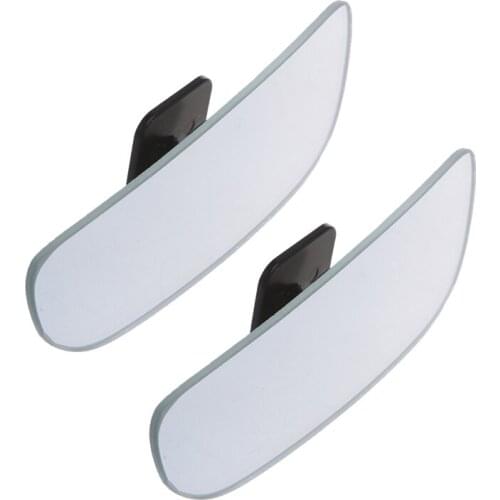 Adjustable Frameless Wide Angle Convex Blind Spot Rearview Car Mirror