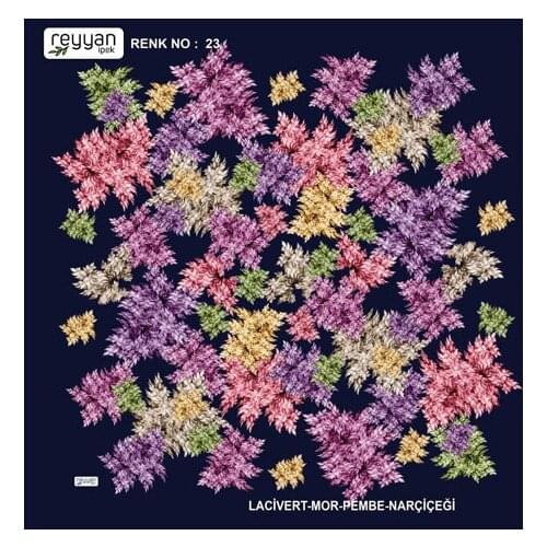 REYYAN SILK OYALIK WRITING (NEW QUALITY)-DESEN-20 - RENK-23