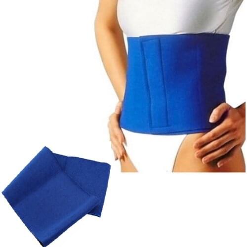Blue Healthy Slimming Belt Wraps Abdomen Burn Fat Lose Weight Fitness Fat Cellulite Slim Waist Belt neoprene