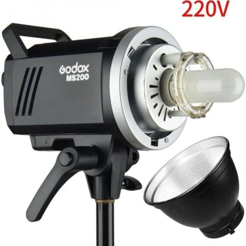 Godox MS300 110V 220V Studio Flash Strobe 300W GN53 5600K For Bowens Mount Monolight 2.4G Wireless System