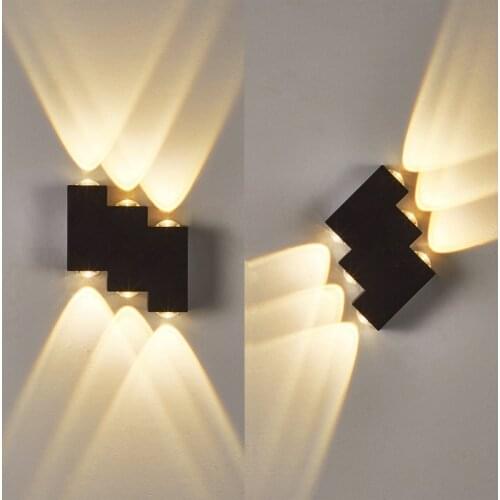 Outdoor / Indoor wall lamp waterproof IP65 up and down wall lamp garden lamp wall indoor corridor bedroom living room decoration