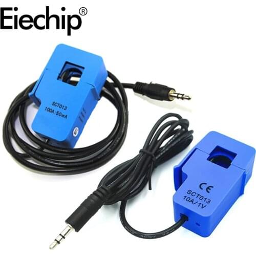 SCT-013-000 Current Transformer Open Close 10A 20A 30A 50A 60A 100A SCT013 retractable current transformer 50HZ-150KHZ