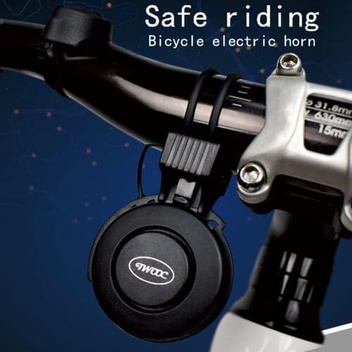 MTB Bike Ring Bell USB Charging Speaker Handlebar Audio Warning Alarm Mini Electric Bike Horn Safety Cycling Accessories