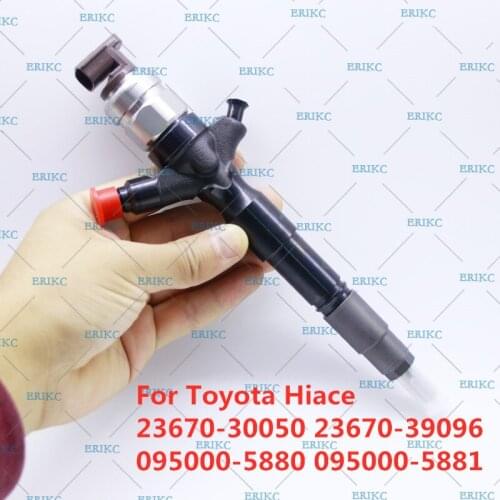 095000-5880 Common Rail Auto Diesel Injector 23670-30050 23670 39096 095000-5881 Fuel Injection Nozzle Assy For Toyota Hiace