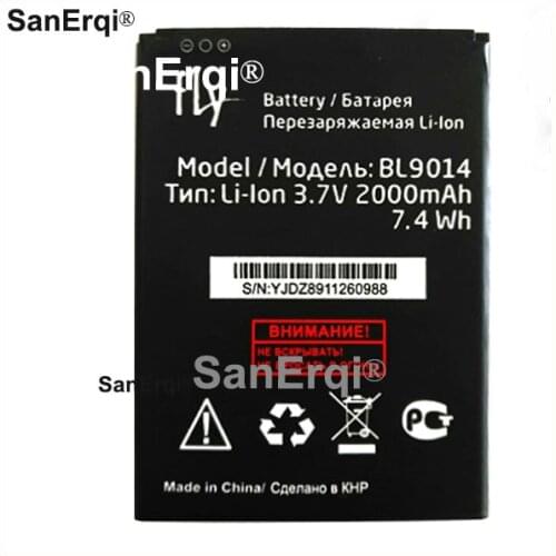 10pcs 3.7V 2000mAh New BL9014 Battery For Fly BL9014 BL 9014 Mobile Phone Replacement Battery