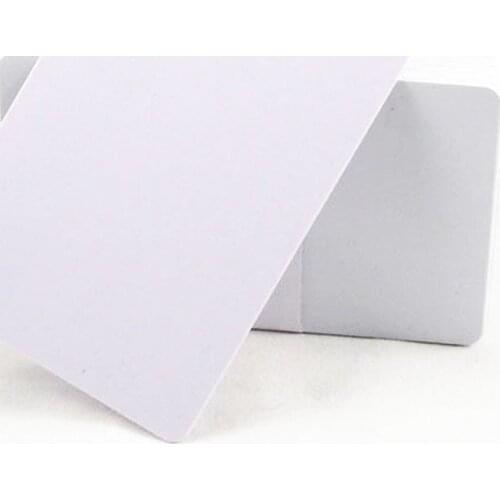 100pcs/Lot Inkjet Print Blank PVC Printable Card for Epson / Canon Printer