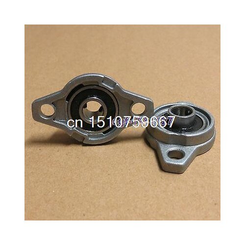 2 FL000 Self aligning Flange Block Bearing 10mm Shaft For 3D Printer CNC