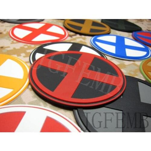 X-Men Logo 3D PVC patch 8cm*8cm