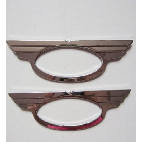 For NISSAN Qashqai NJ10 NV200 Evalia NP300 Navara ABS Chrome side cover auto turn signal cover auto accessories