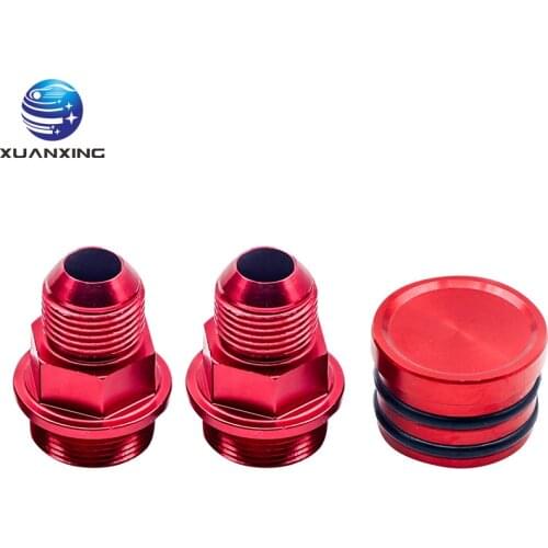 Breather Plug Fittings Aluminum Sealing Ring With Joint For Honda Integra B16 GSR B18C To 10AN