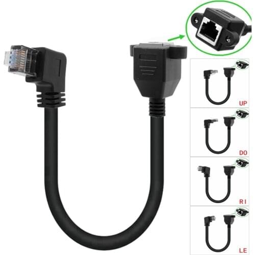 Cat6 Ethernet Kabel RJ45 Rechten Winkel UTP Netzwerk Kabel Patchkabel 90 Grad Cat6a Lan Kabel für Laptop Router TV BOX