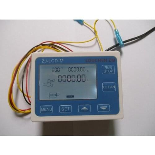 Control Flow sensor Meter LCD Display ZJ-LCD-M Screen For Flow Sensor Flow