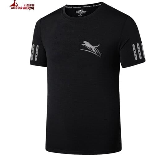 New Quick Dry Sport T Shirt Men Ice cool Short Sleeves Summer Casual 6XL 7XL 8XL Top Tees GYM jogger Tshirt men Clothing