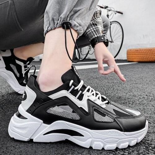Men Casual Shoes Summer Men black Sneakers Flats Shoes Comfortable Breathable Microfiber Outdoor Leisure Footwear Trendy Style