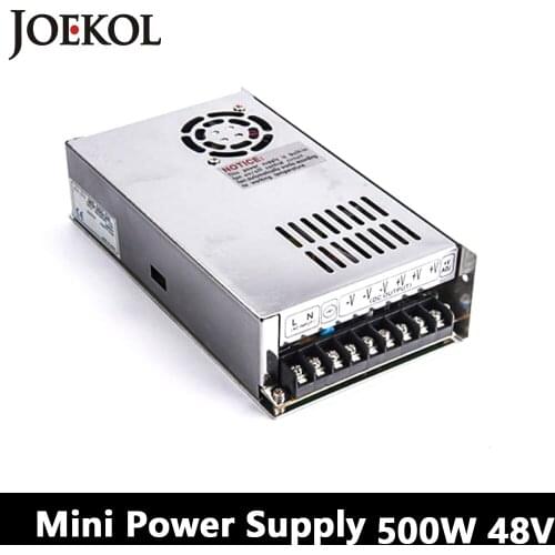 Mini Switching Power Supply 500W 48v 10A,Single Output Voltage Converter For Led Strip,AC110V/220V Transformer To DC 48V