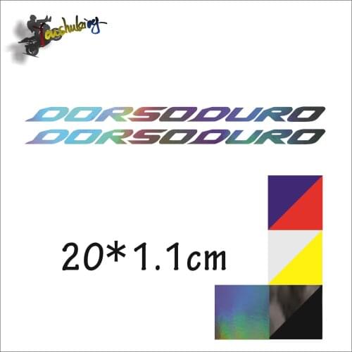 Motorcycle Carbon black laser color reflective helmet sticker fit for Moto GP Rossi fit for aprilia dorsoduro APRILIA DORSODURO