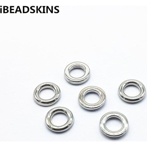 New arrival! 14mm 500pcs CCB Rhodium color Ring Shape beads for Earrings parts,hand Made Earrings Findings Jewelry DIY