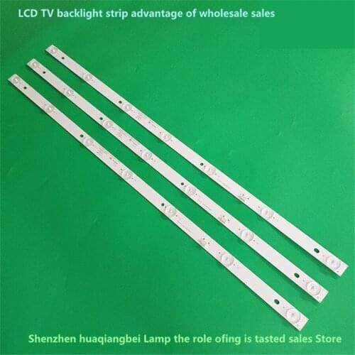LED backlight strip for Philips 32'TV RF-EG320B32-0701S-07A1 GC32D07-ZC21FG-15 32PHF3001 32PHF3061 32PHF3021 32PHF5011 LD32E12M