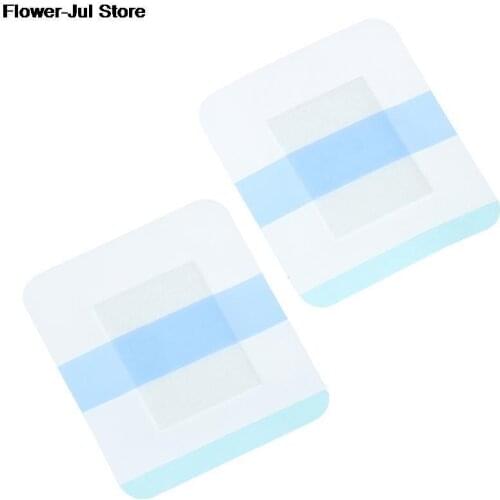 10Pcs Medical Transparent Tape Adhesive Plaster Breathable Waterproof