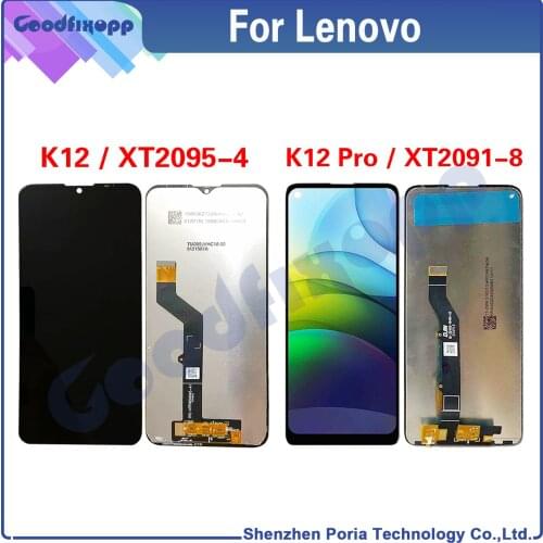 100% Test AAA For Lenovo K12 K12Note K12Pro LCD Display Touch Screen Digitizer Assembly For Lenovo K12 Note K12 Pro