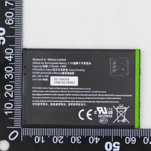 2pcs/lot 1230mAh J-M1 JM1 Battery For BlackBerry Bold 9900 9790 9930 Torch 9850 9860 JM1 batteria