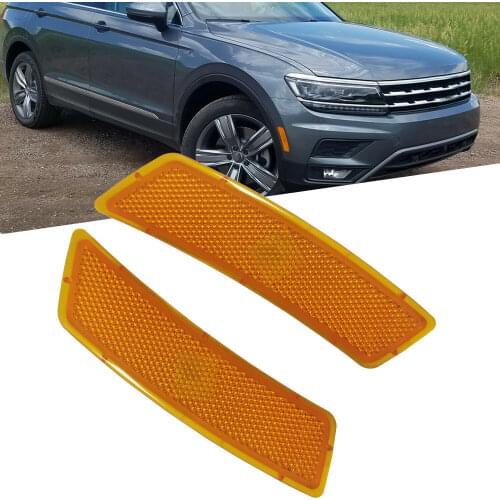 Amber Lens Front Side Marker Light Reflector For VW Beetle 2012-2019 Tiguan 2018-21