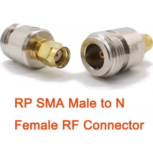 RF Coaxial Adapter RP SMA Male Jack to N Female Plug Connector for Wireless Router,Antenna