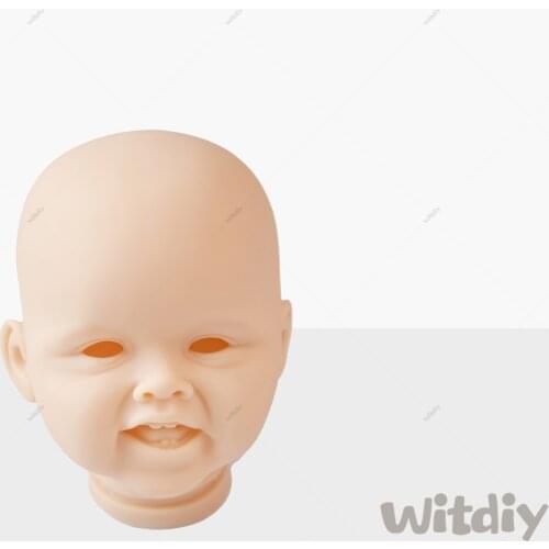 Witdiy Adele 55CM Reborn baby doll kit Unpainted reborn kit Reborn doll kit blank parts Lifelike kit