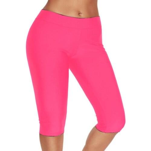 Hot Calf Pants Women Breathable Push Up Leggings Capris Summer Sports Anti-Vibration Slim Workout Running Fitness Leggings