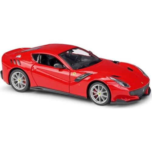 Bburago 1/24 FERRARI F12tdf Simulatio Collector Edition Metal Diecast Model Car Kids Toys Gift