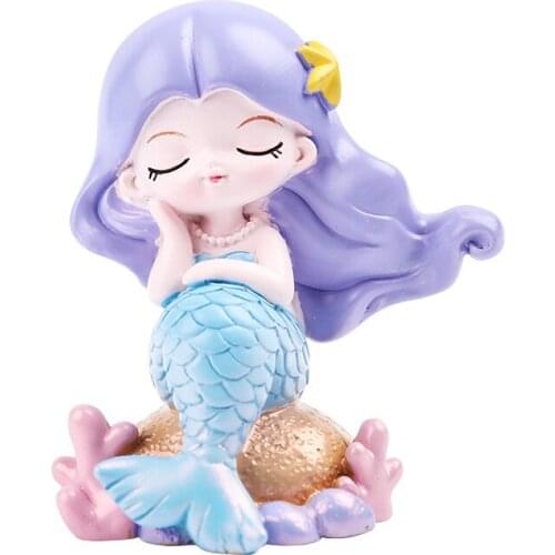 Sea Life Shell Legend Mermaid Princess Dolls Blind Box Set Toys Fantasy Bag Figures Fishing Girl Anime Ocean Decorative Items
